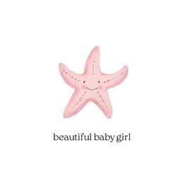 Beautiful Baby Girl - Wenskaart Cosi