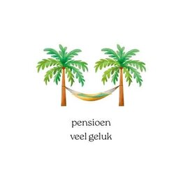 Pensioen Veel Geluk - Wenskaart Cosi