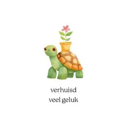 Verhuisd Veel Geluk - Wenskaart Cosi