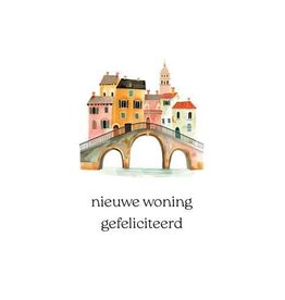 Nieuwe Woning Gefeliciteerd - Wenskaart Cosi