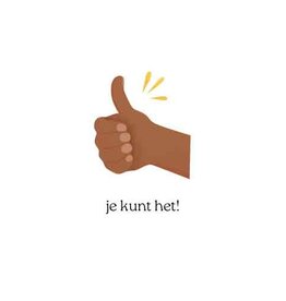 Je kunt het! - Wenskaart Cosi