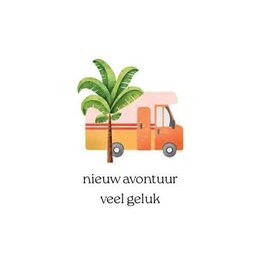 Nieuw Avontuur Veel Geluk - Wenskaart Cosi