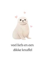Veel Liefs en een Dikke Knuffel - Wenskaart Cosi