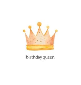 Birthday Queen - Wenskaart Cosi