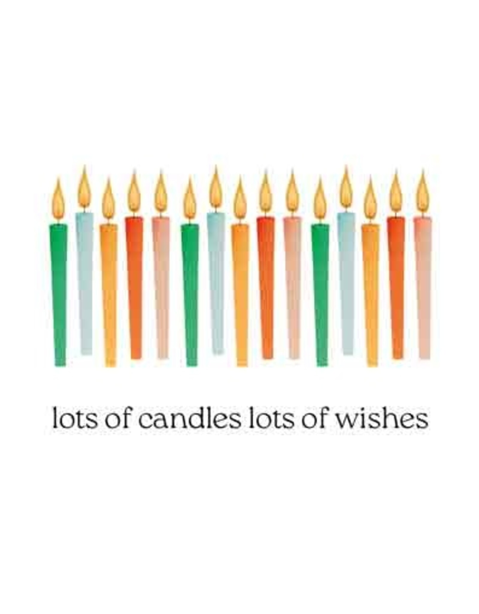Lots of Candles Lots of Wishes - Wenskaart Cosi
