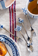 Blond Amsterdam Set van 4 Taart Vorkjes "Delfts Blond" - Blond Amsterdam