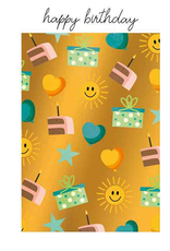 Happy BirthDay - Wenskaart Bliss