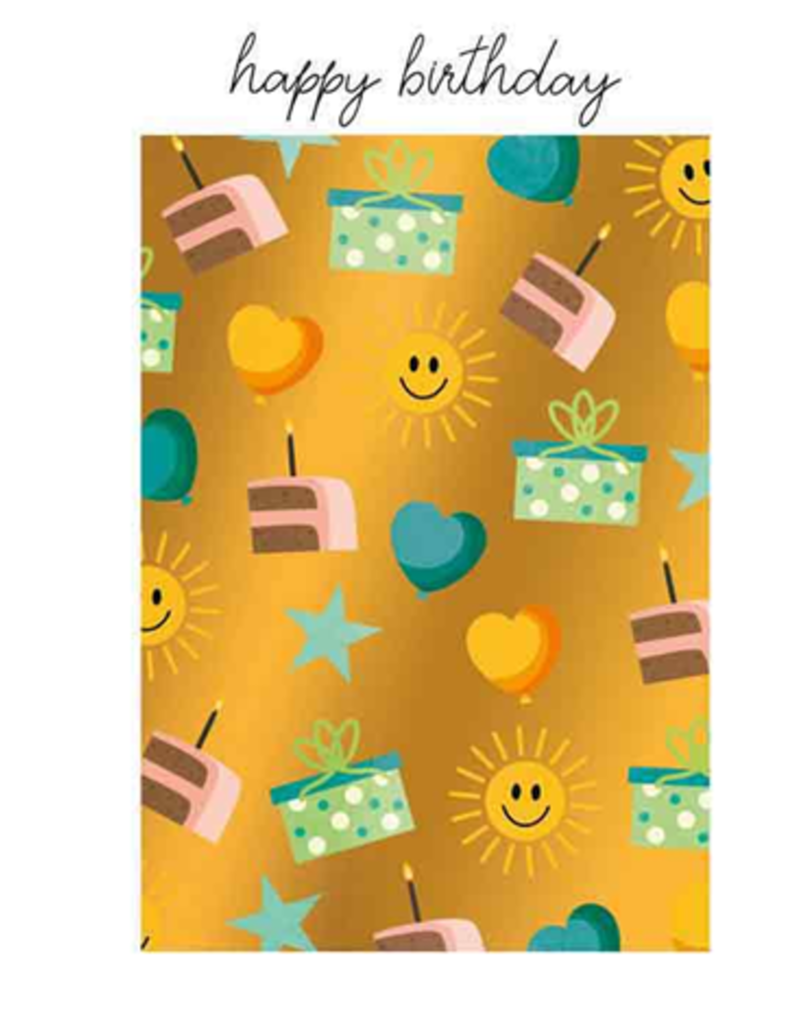 Happy BirthDay - Wenskaart Bliss