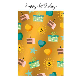 Happy BirthDay - Wenskaart Bliss