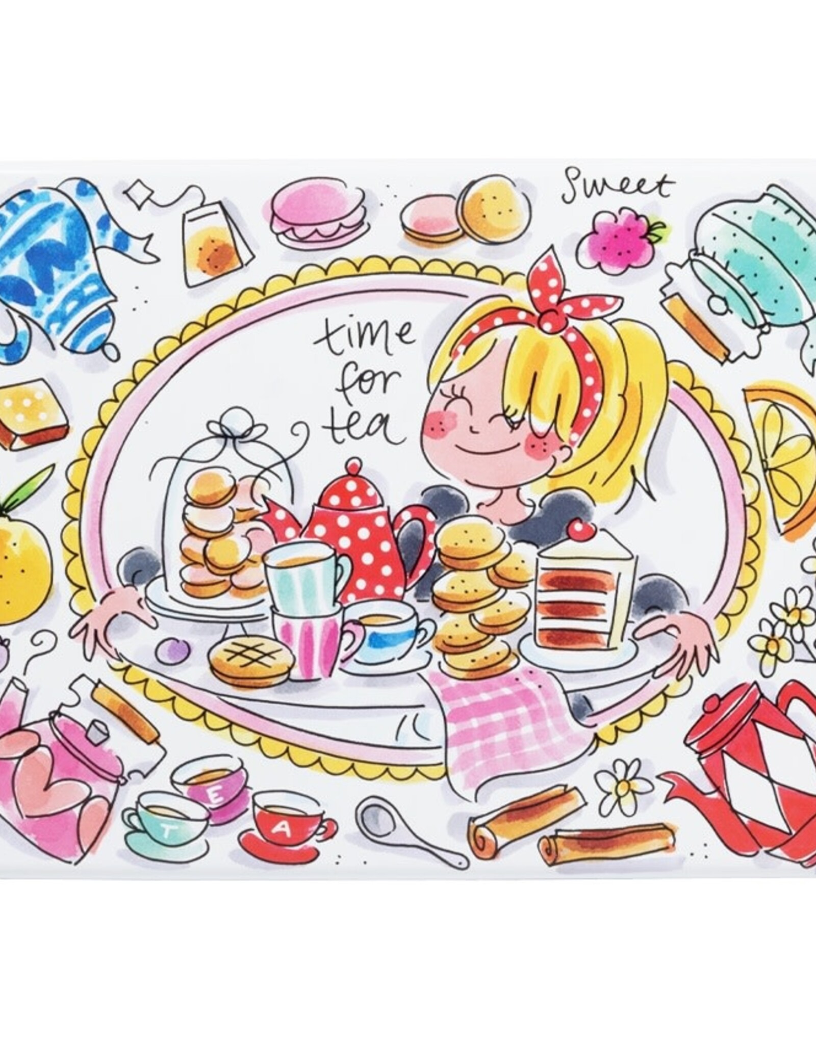 Blond Amsterdam Theeblik Time for Tea "Even bijkletsen" - Blond Amsterdam