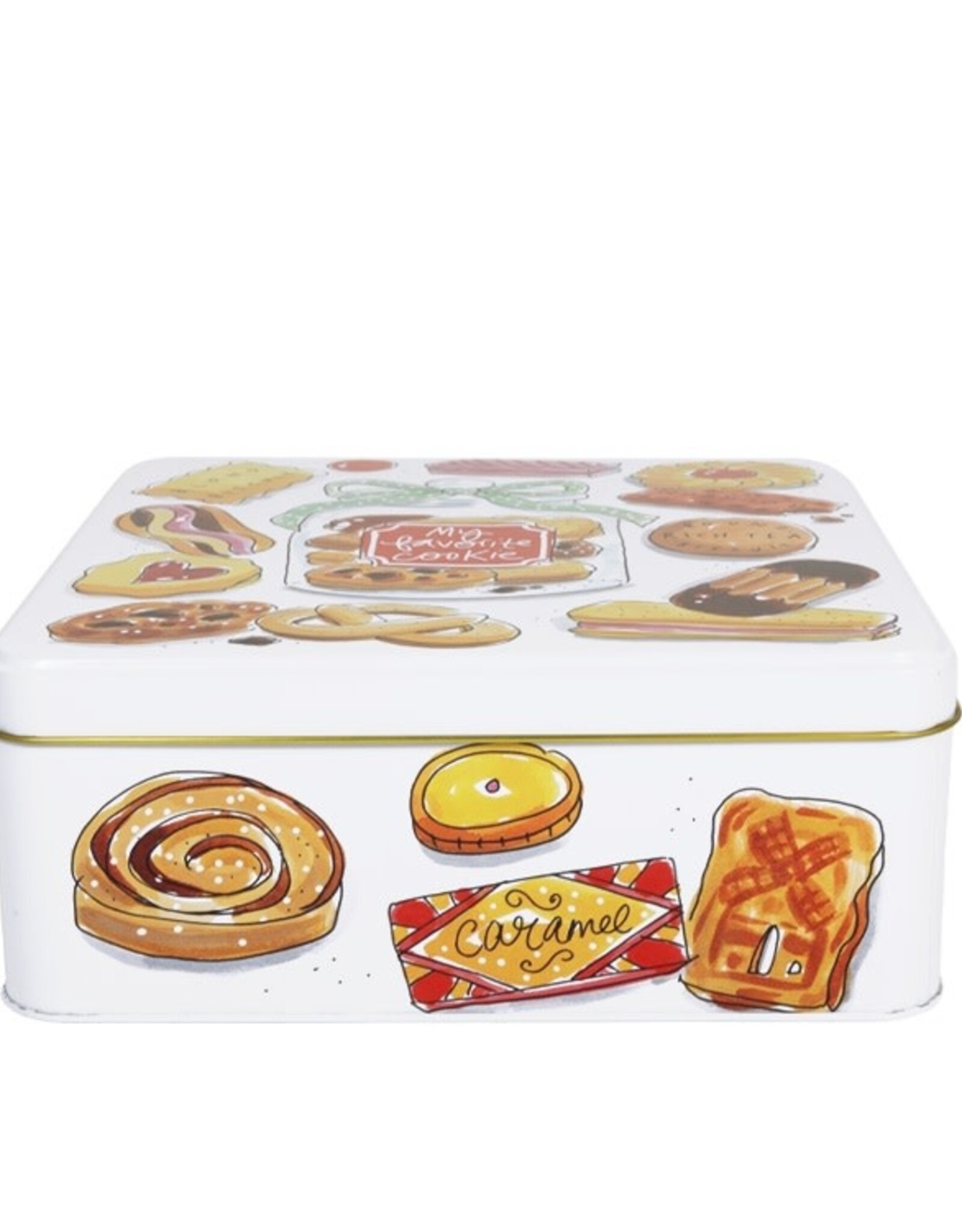 Blond Amsterdam Blik Vierkant My Favorite Cookie - Blond Amsterdam