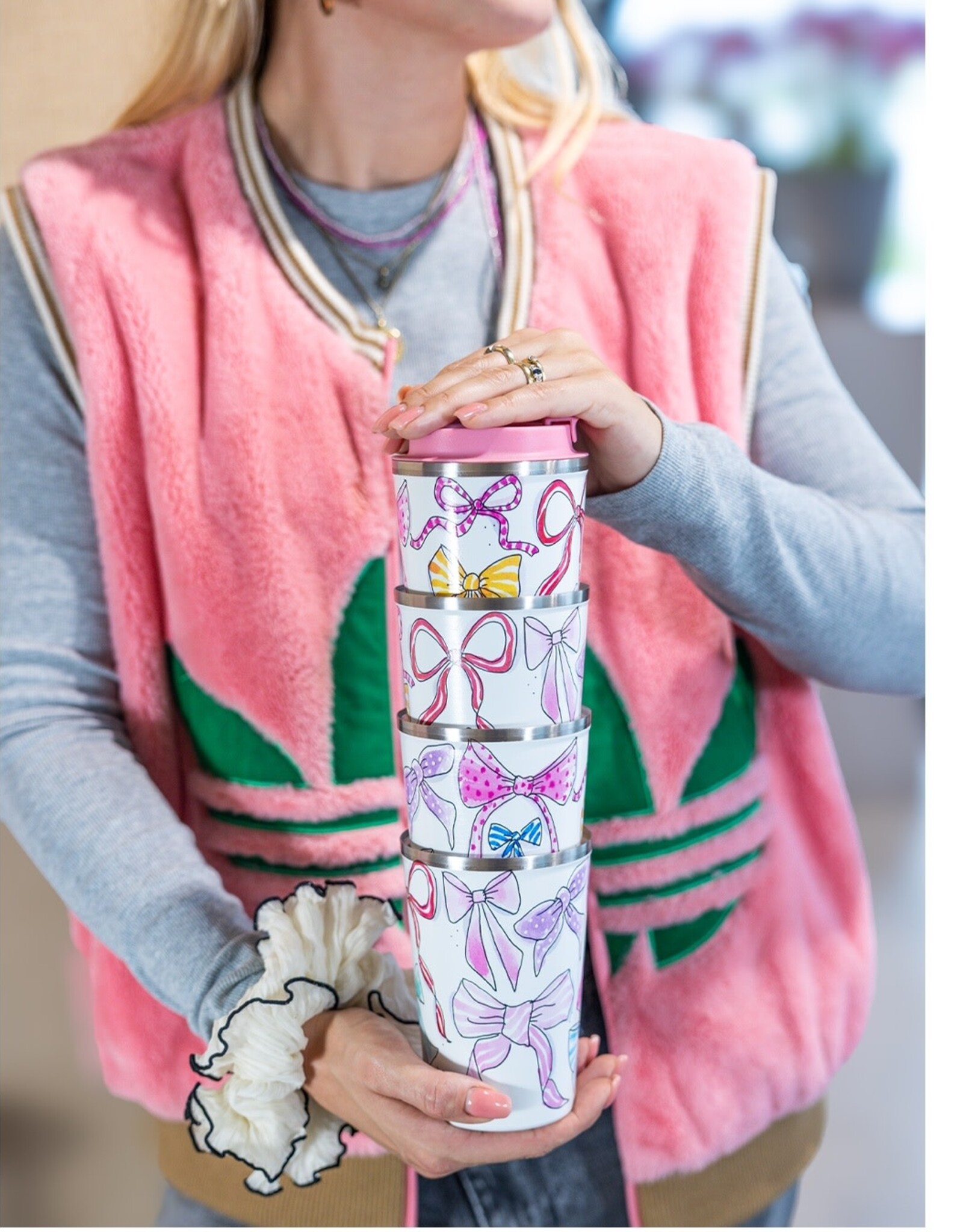 Blond Amsterdam To Go Cup "Strikjes" - Blond Amsterdam