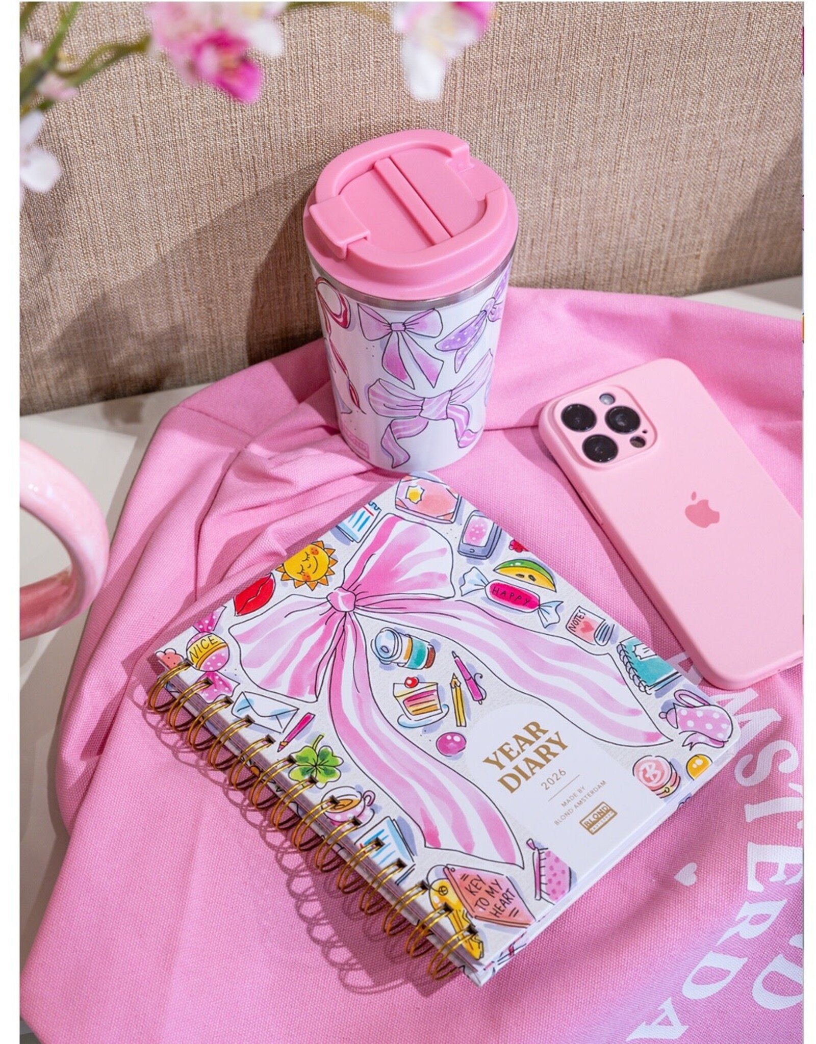 Blond Amsterdam To Go Cup "Strikjes" - Blond Amsterdam