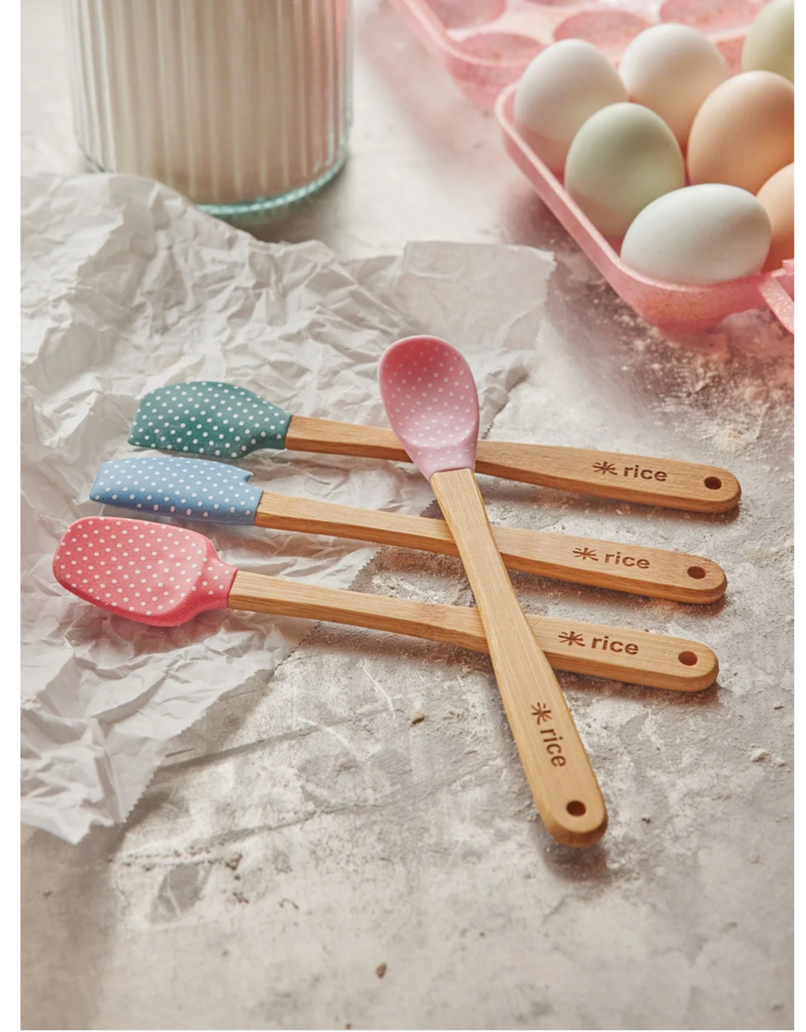 Rice Siliconen Pannenlikker Klein - Rice