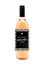 The Big Gifts Wijnfles Rosé "Daar moet op Gedronken worden!" - The Big Gifts