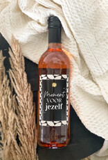 The Big Gifts Wijnfles Rosé "Moment voor Jezelf" - The Big Gifts