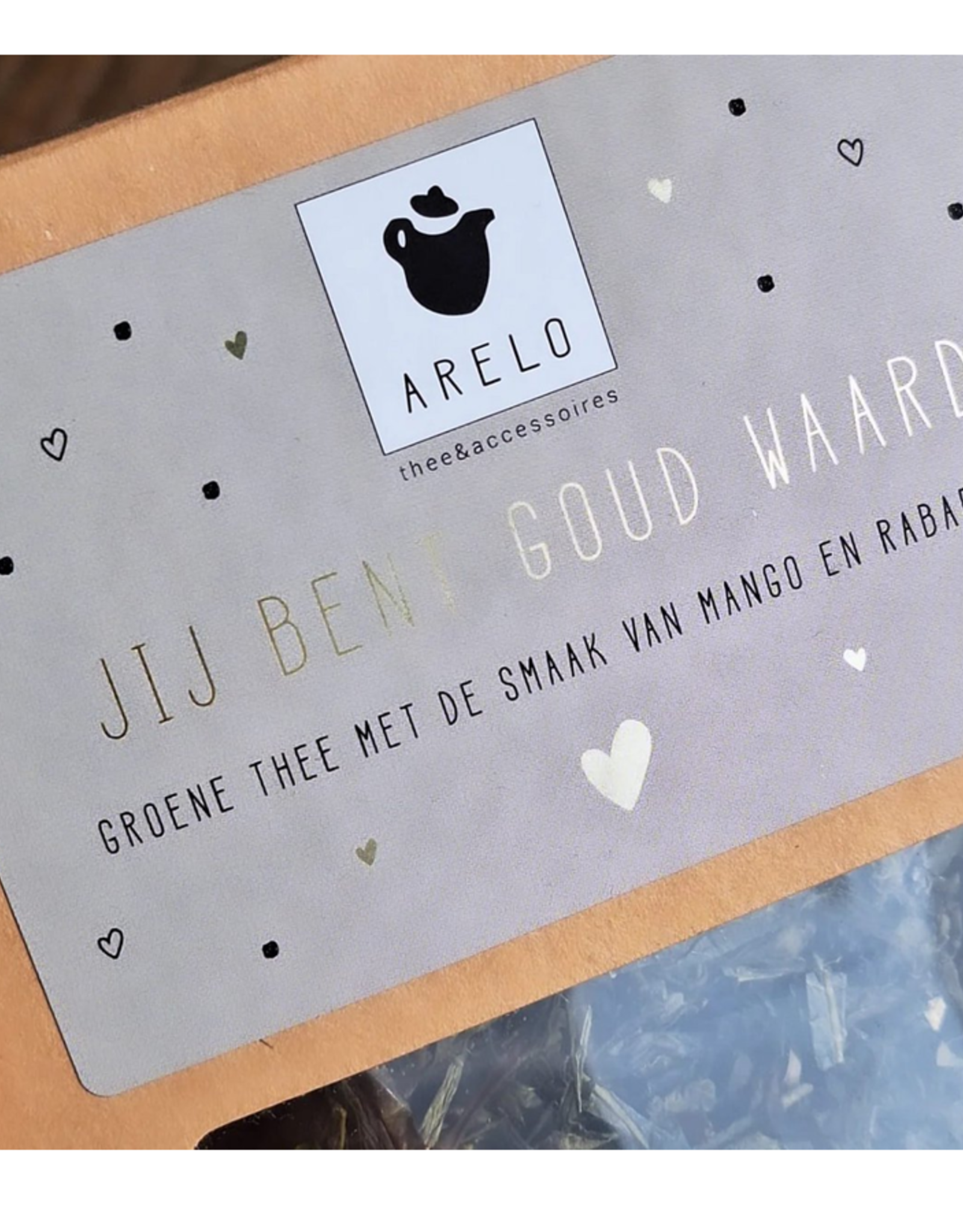 Arelo thee & accessoires Jij bent Goud Waard - Losse Thee