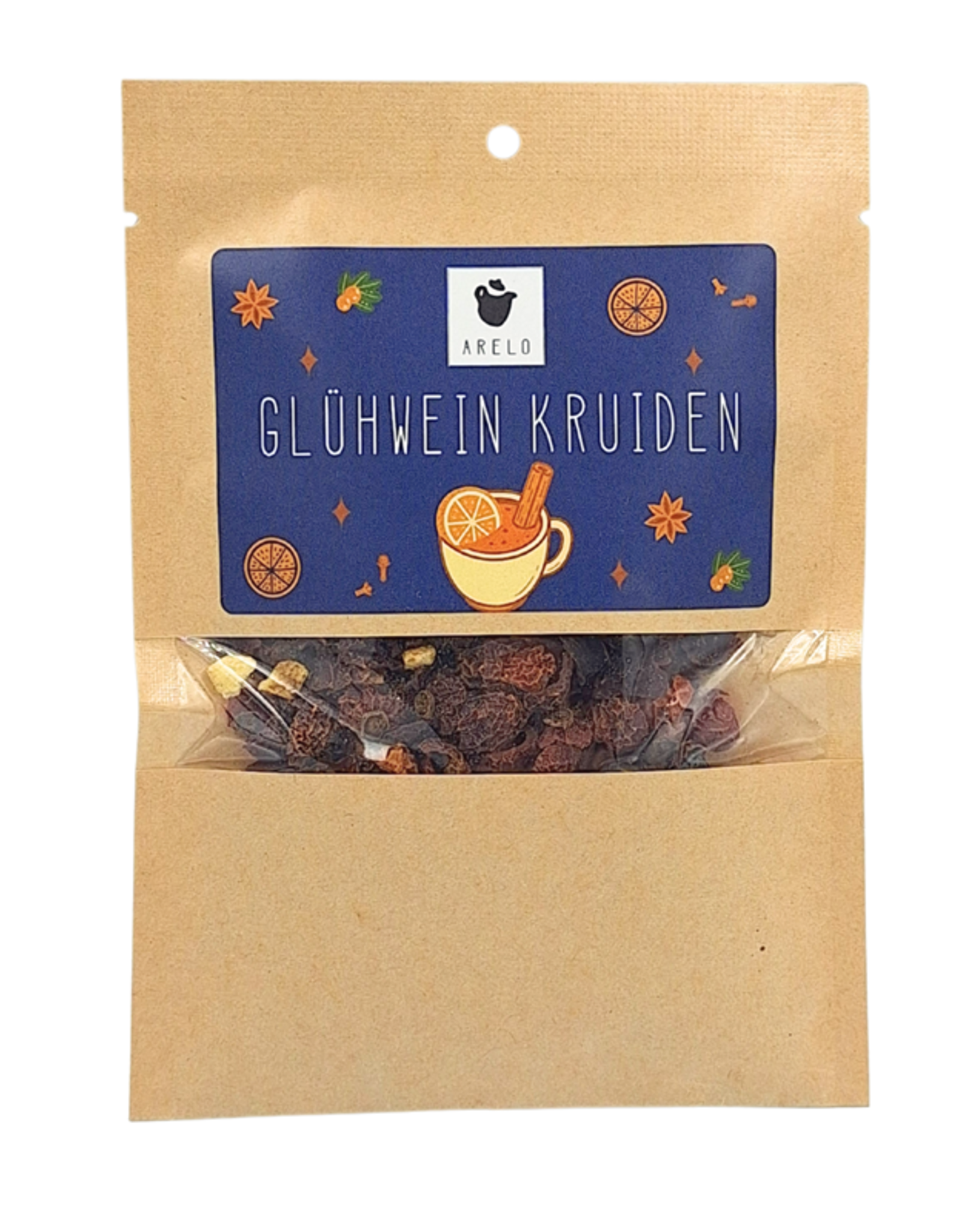 Arelo thee & accessoires Glühwein Kruiden Zakje - Arelo