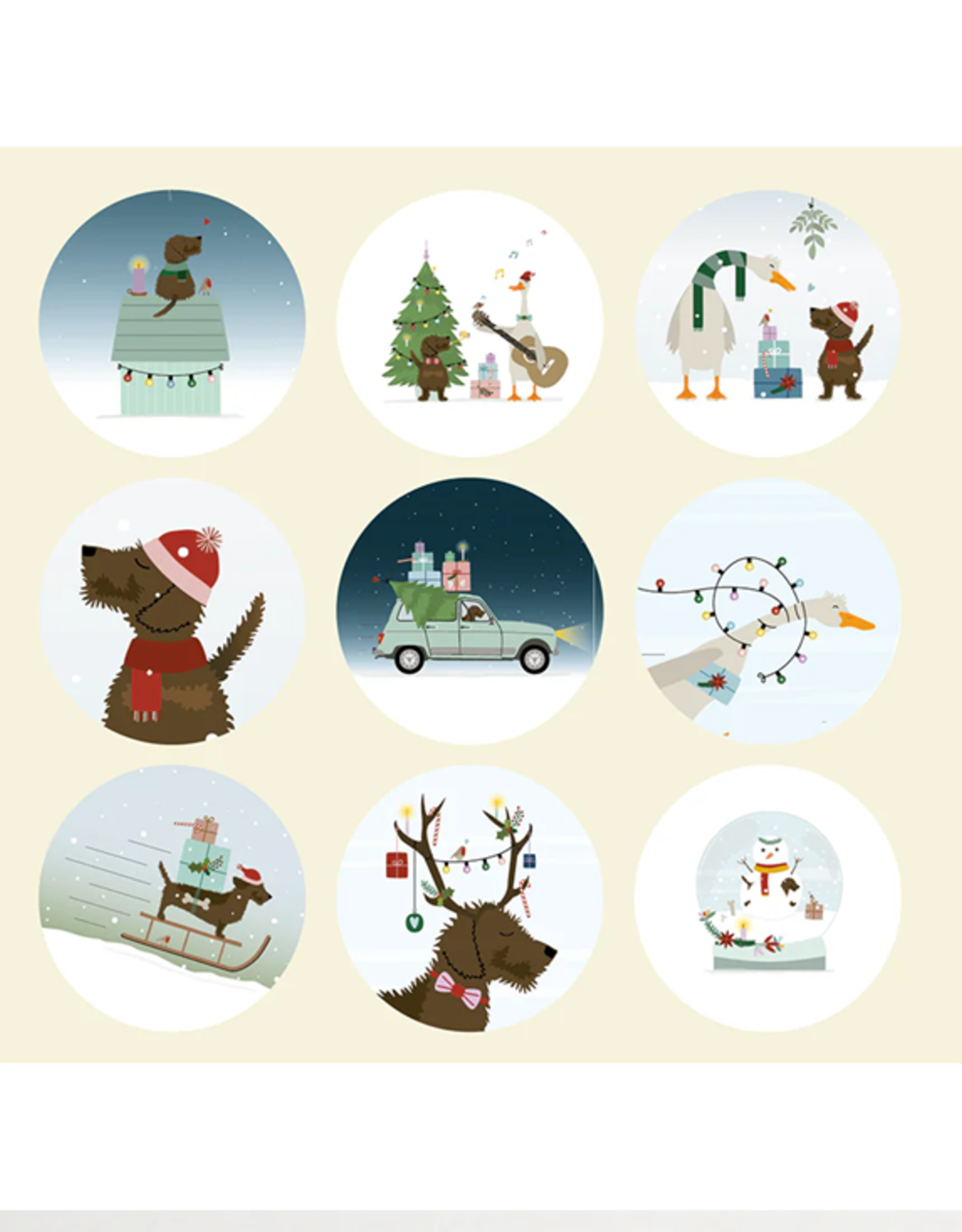Kerstdoosje Frits - 8 stuks