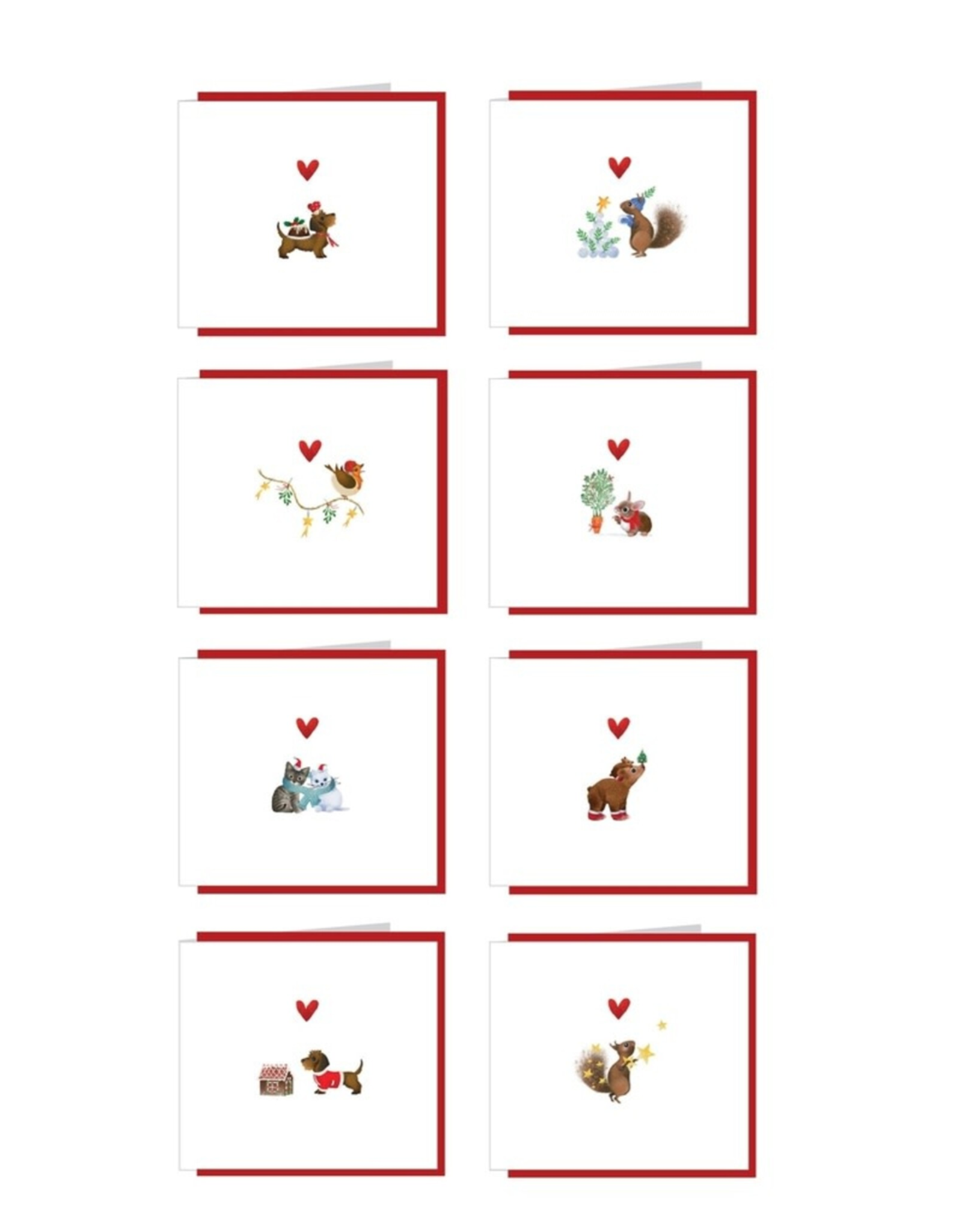 Kerstdoosje Yon "BOX003" - 8 stuks