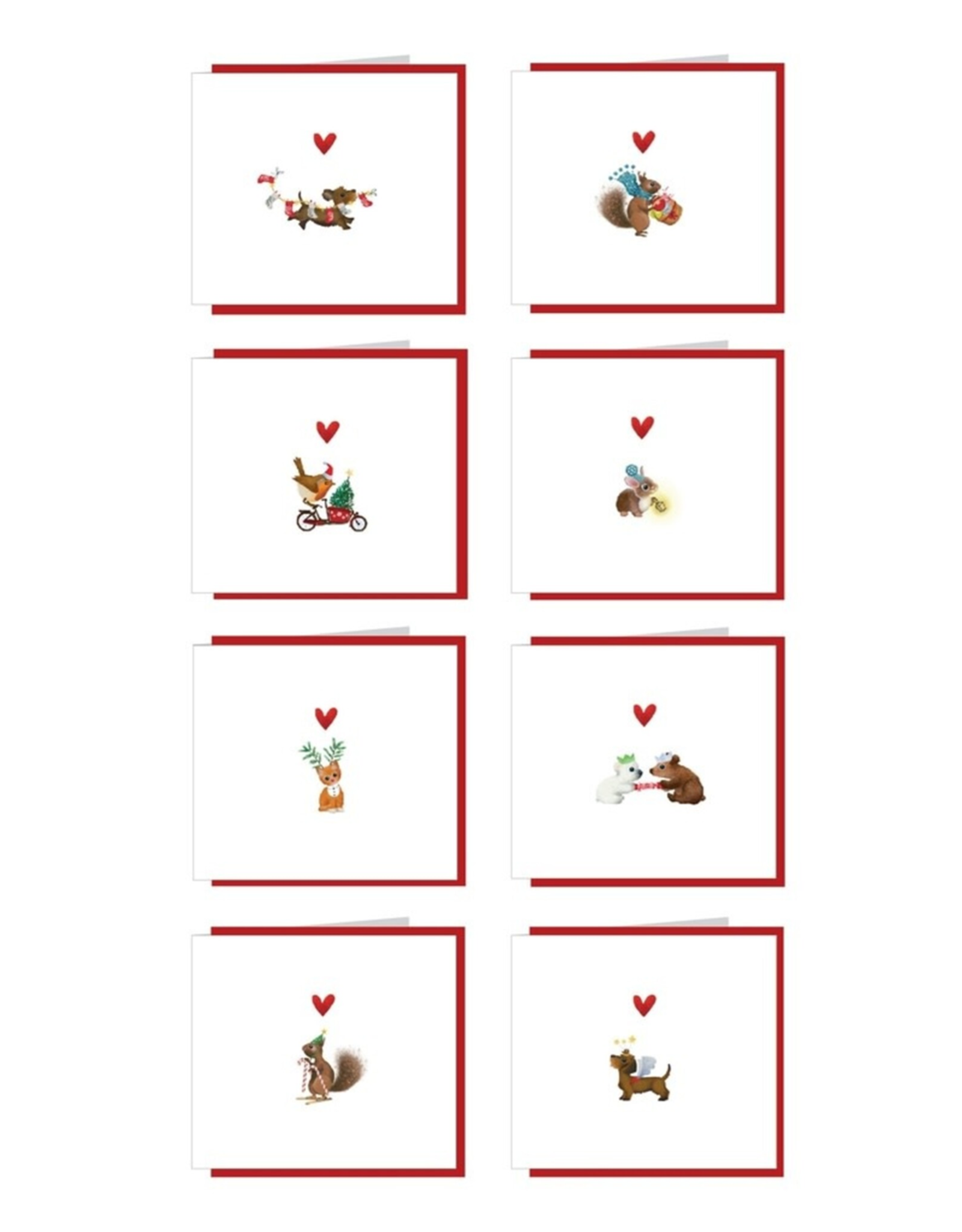 Kerstdoosje Yon "BOX004" - 8 stuks