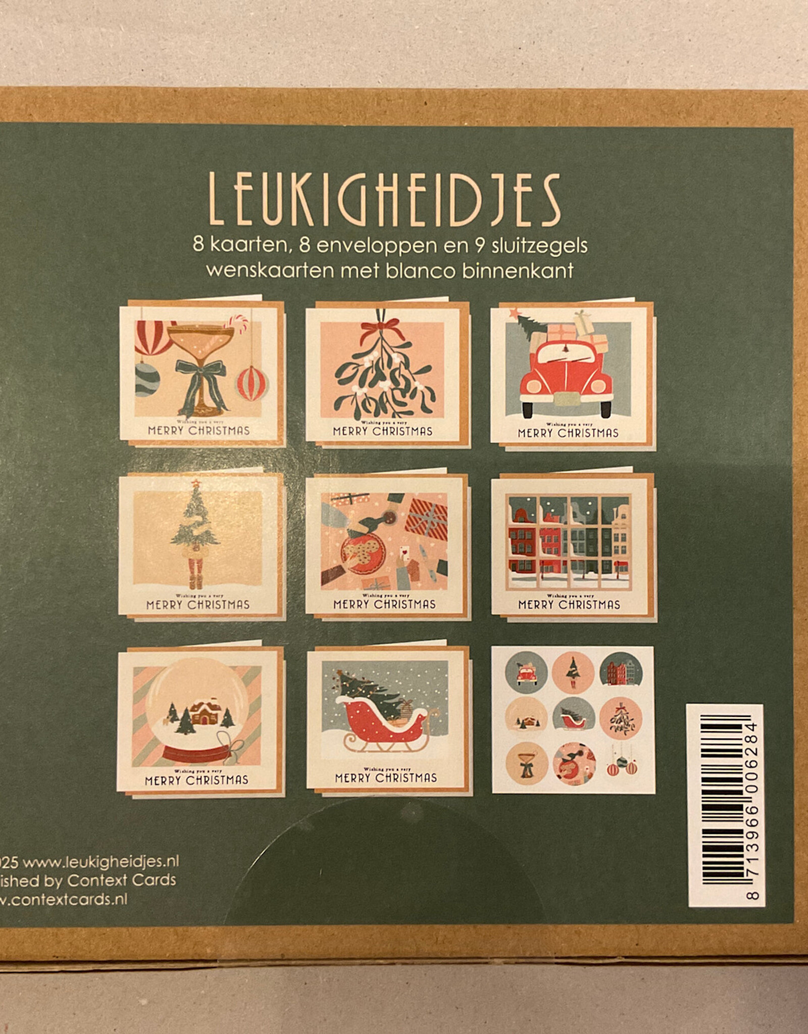 Kerstdoosje Leukigheidjes - 8 stuks