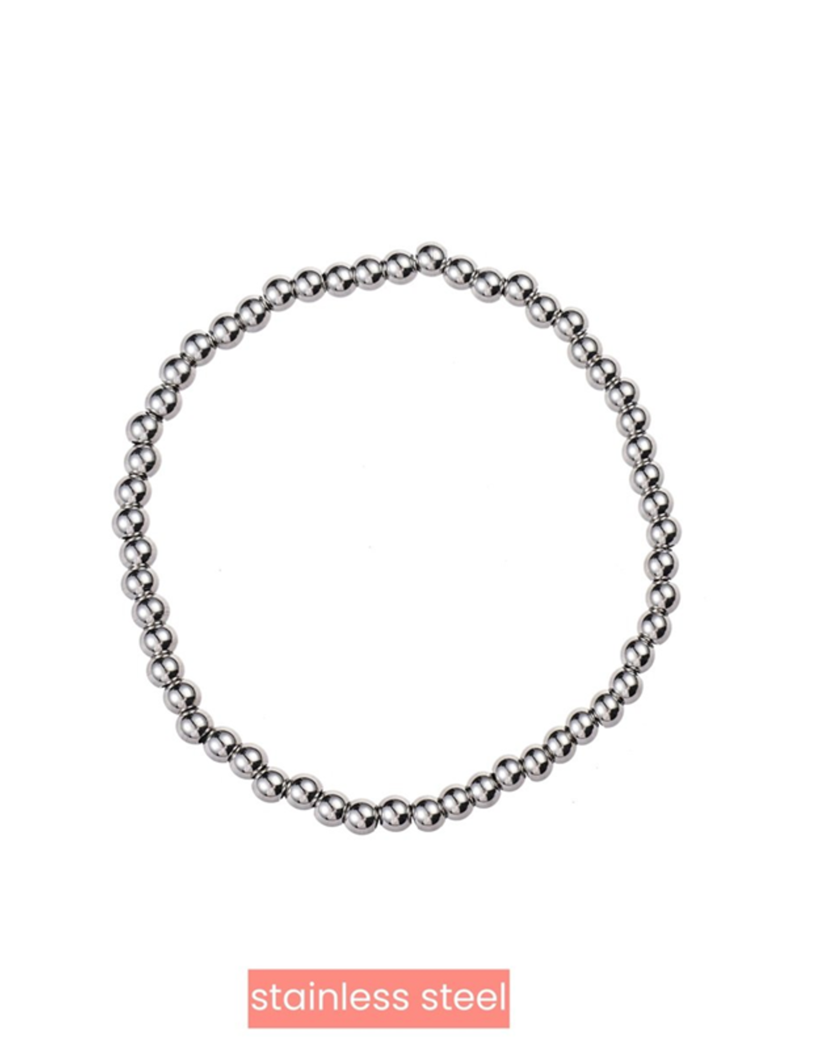 Day & Eve by Go Dutch Label Armband (B4203-1) 4mm zilver - Day & Eve by Go Dutch Label.