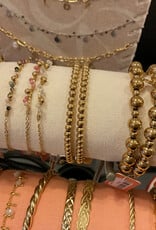 Day & Eve by Go Dutch Label Armband (B4203-2) 4mm 14K goud - Day & Eve by Go Dutch Label.