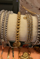 Day & Eve by Go Dutch Label Armband (B4204-2) 6mm 14K goud - Day & Eve by Go Dutch Label