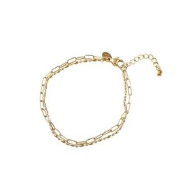 Day & Eve by Go Dutch Label Armband (B56027-2) 14K Goud - Day & Eve by Go Dutch Label