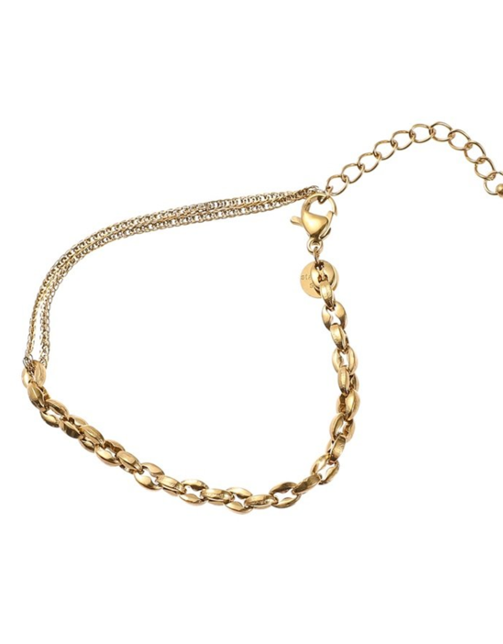 Day & Eve by Go Dutch Label Armband (B56038-2) 14K Goud - Day & Eve by Go Dutch Label.