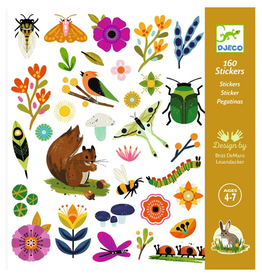 Djeco 160  Stickers Tuin - Djeco
