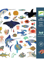 Djeco 160 Metallic Stickers Ocean - Djeco