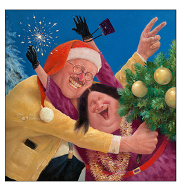 Kerstpret - Wenskaart Marius van Dokkum