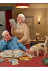 Nog 9 wachtenden voor u - Wenskaart Marius van Dokkum