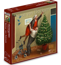 Puzzel "Kerstengeltjes" Marius van Dokkum 48,5x54cm / 1000pcs