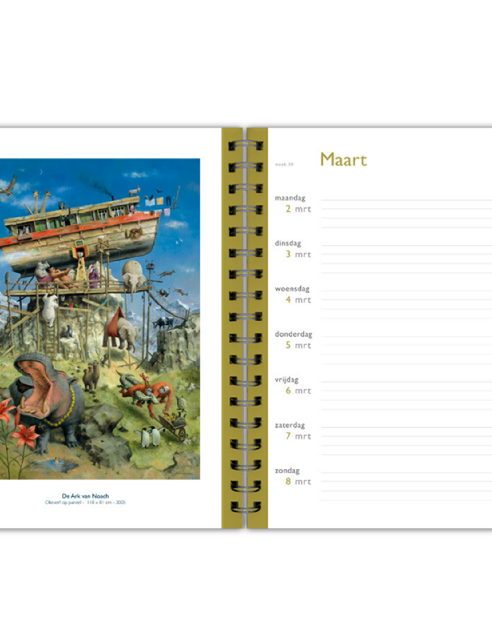 Bureau Agenda 2026 Ringband - Marius van Dokkum