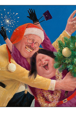 Kerstkaarten 5 stuks "Kerstpret" - Marius van Dokkum