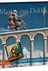 Kerstkaarten Kerstengeltjes / Wegomlegging 2x5stuks - Marius van Dokkum
