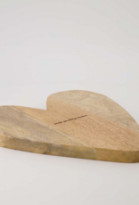 Zusss Serveerplank Hout hartje - Zusss
