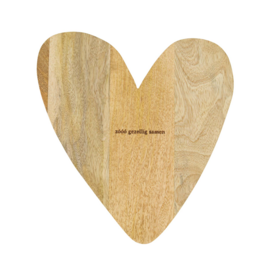 Zusss Serveerplank Hout hartje - Zusss