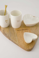 Zusss Serveerplank Hout hartje - Zusss