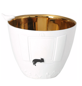 Räder Poetry Light Cat Visit 9,1x8,2cm  - Räder