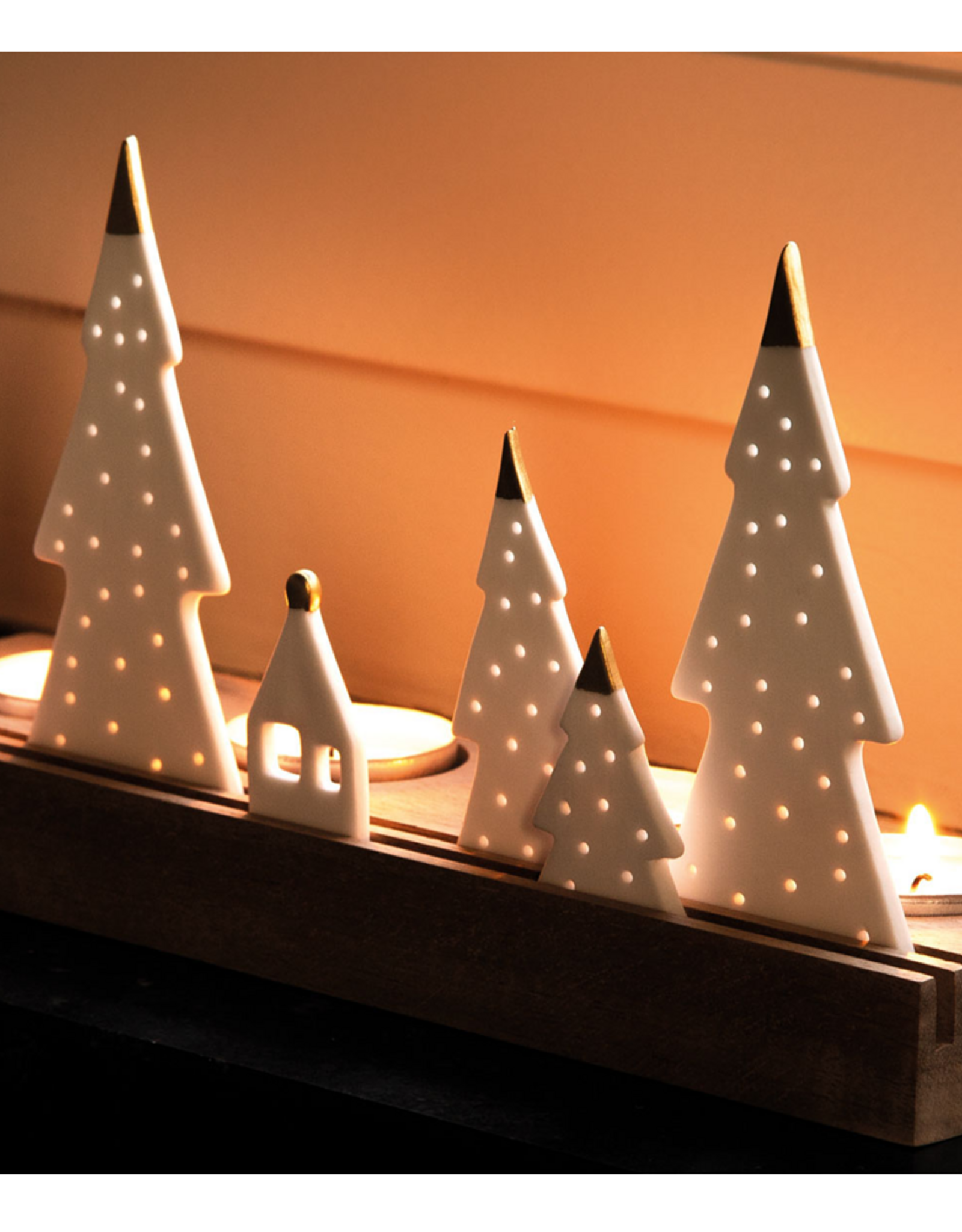 Räder Licht Object "Bomen" 25x7x13cm - Räder