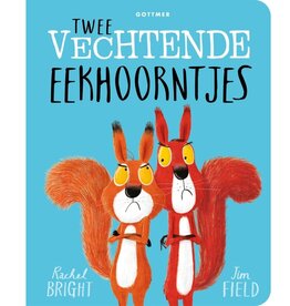 Twee Vechtende Eekhoorntjes (kartonboek)