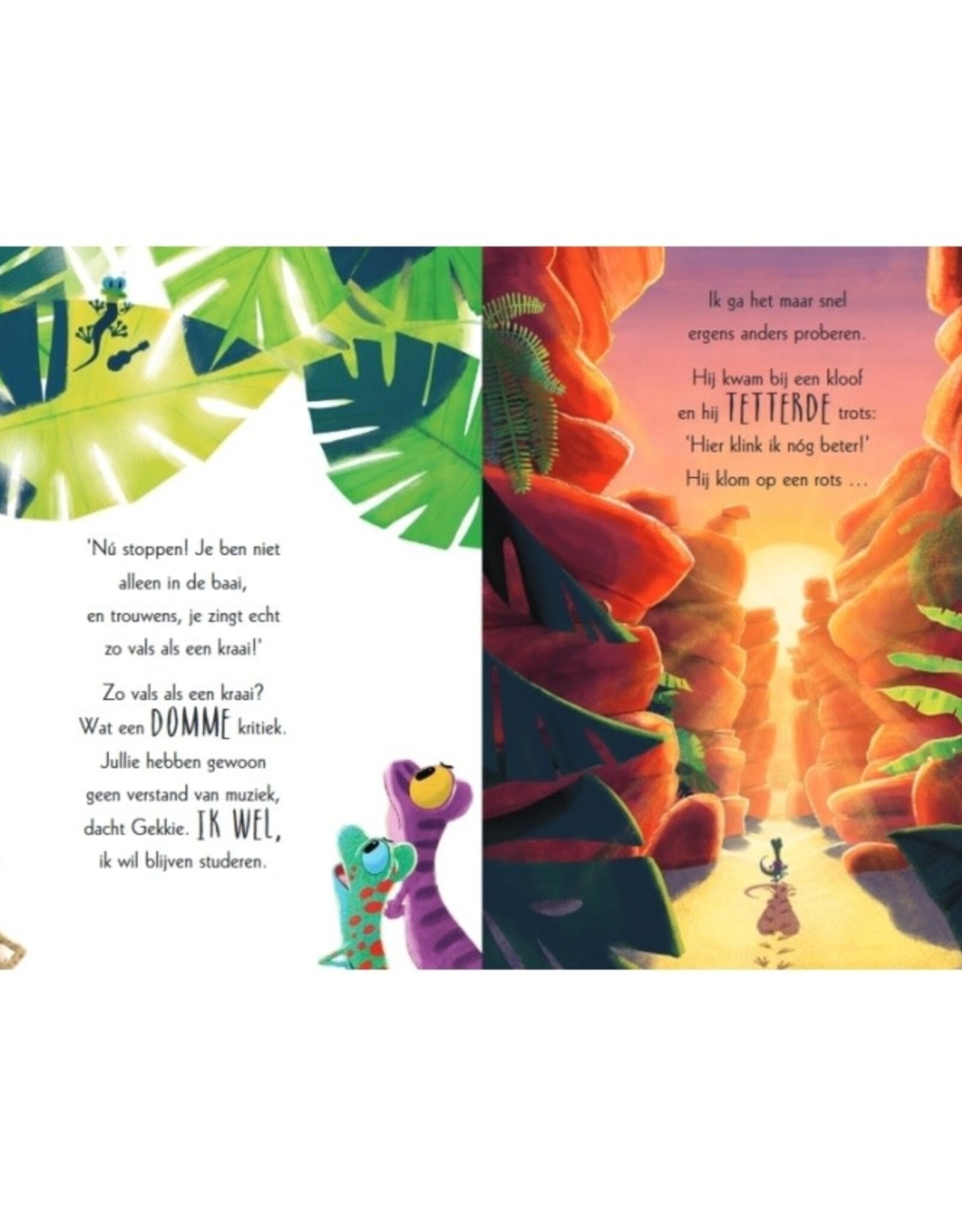 Gekkie de Gekko (kartonboek)