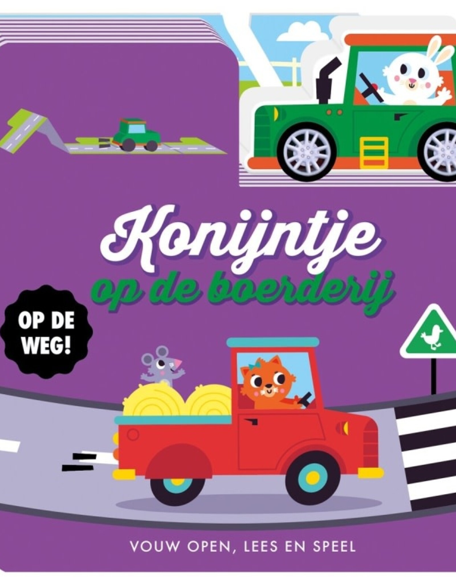 Op de Weg - Konijntje op de Boerderij