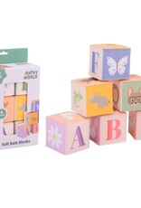 Badblokken Happy World (6 stuks in doos)