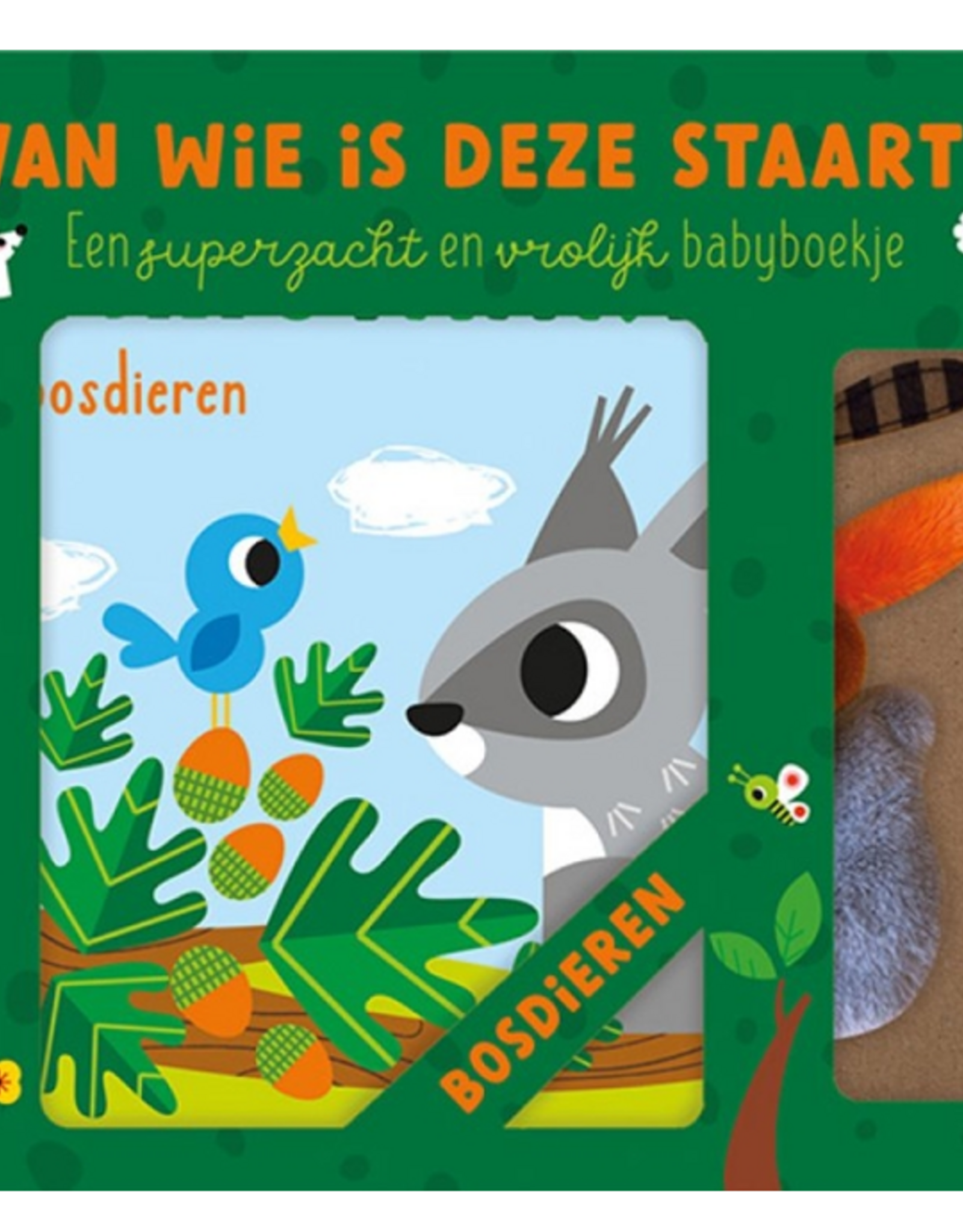 Van wie is deze staart? - Bosdieren