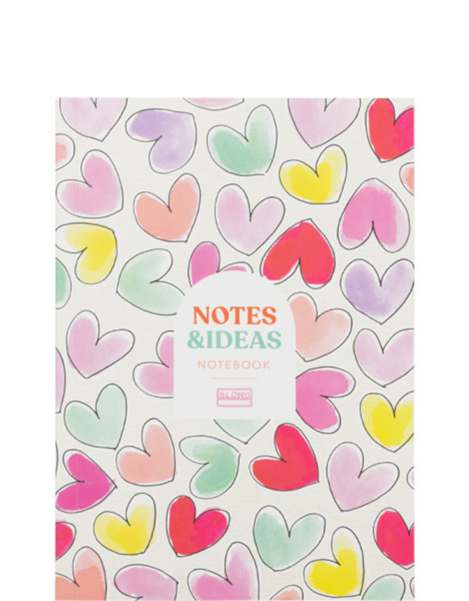 Blond Amsterdam Notitieboek A5 Hartjes - Blond Amsterdam